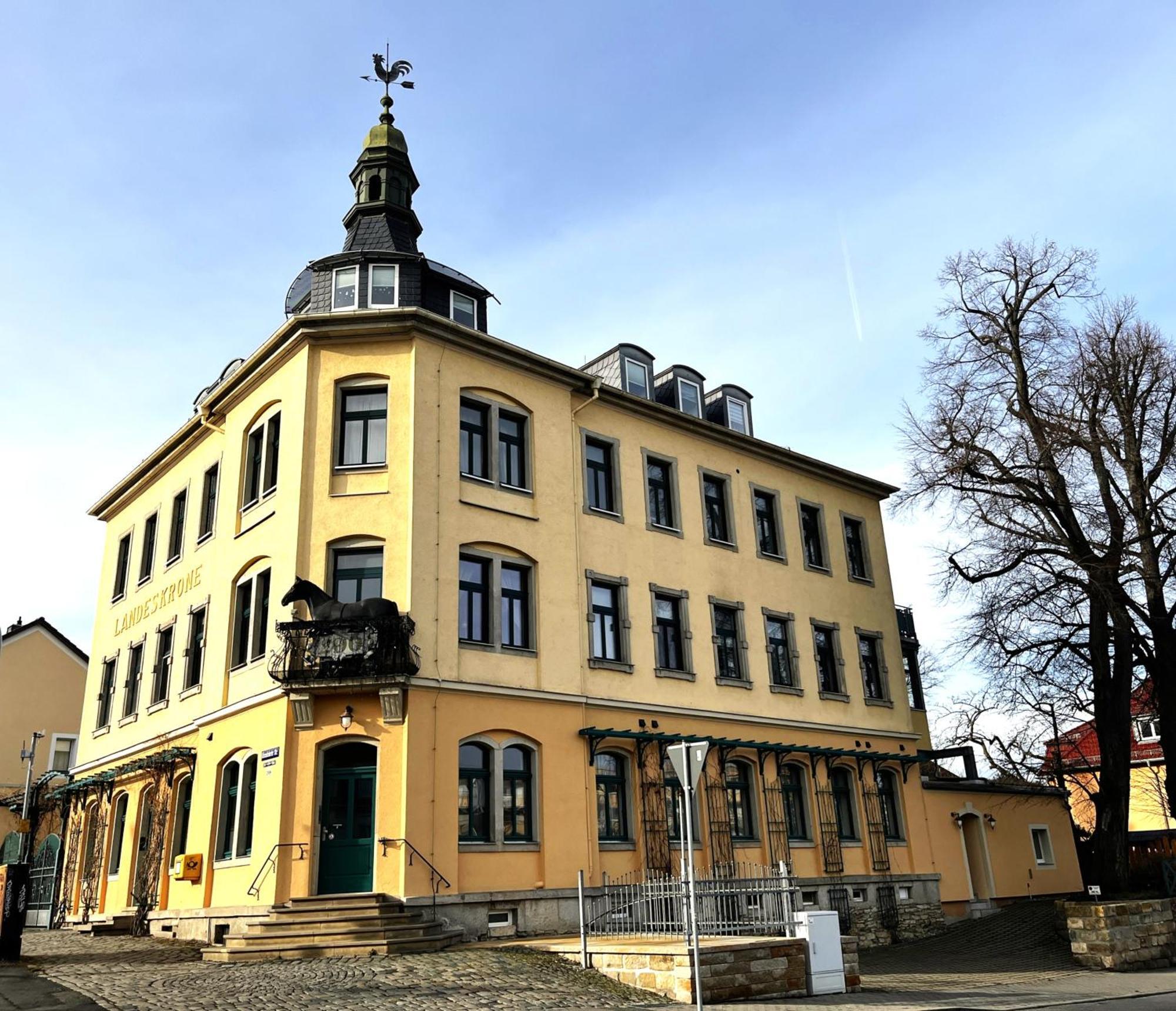 Ferienwohnungen Landeskrone Dresden Exterior foto